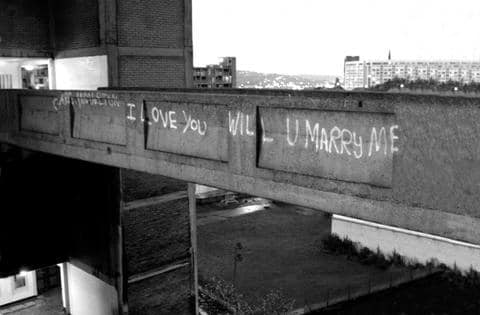The Beautifully Tragic "I Love You Bridge" in Sheffield