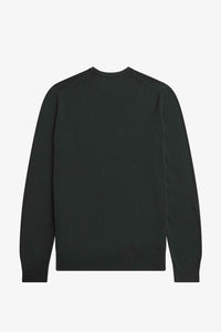 Fred Perry - K9601 Crew Neck Sweater in Green