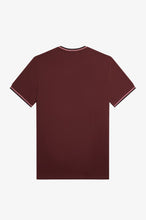 Load image into Gallery viewer, Fred Perry - M1588 Twin Tipped T-shirt in Oxblood