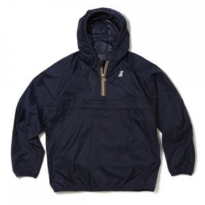 K-Way - Overhead 1/2 Zip Leon Jacket - Navy