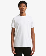 Load image into Gallery viewer, Fred Perry - Ringer T shirt in White