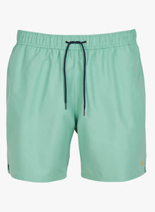 Farah - Colbert Plain Swim in Jade Green