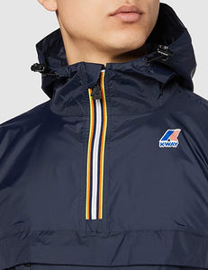 K-Way - Overhead 1/2 Zip Leon Jacket - Navy