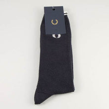 Load image into Gallery viewer, Fred Perry - Tipped Socks in Black / Porcelain