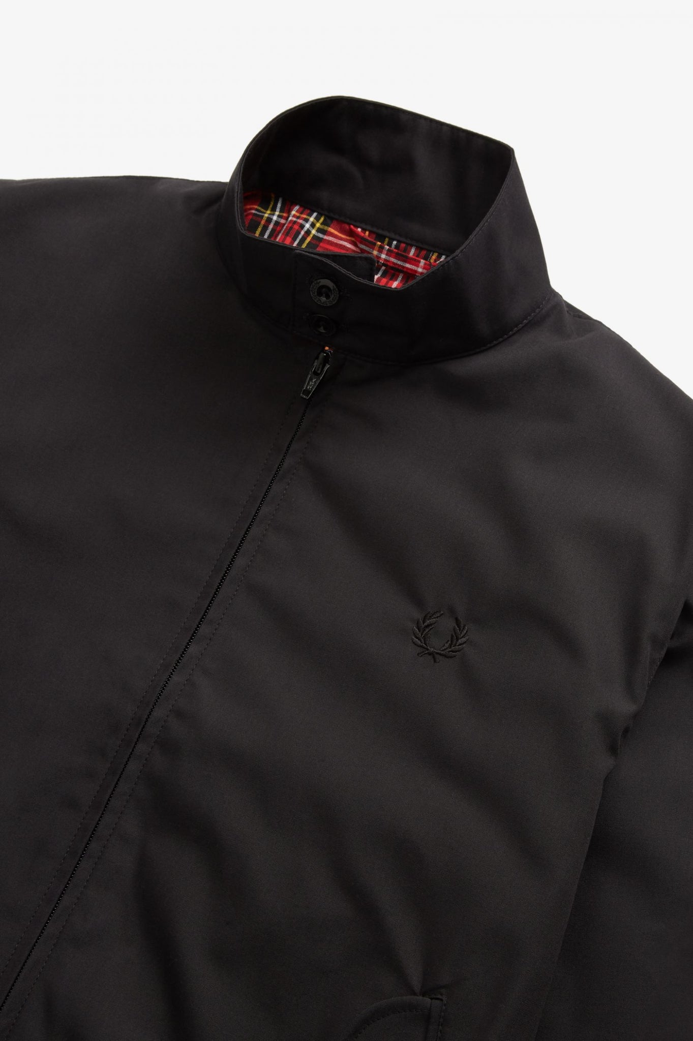 Fred Perry - Made in England Harrington Jacket J7320 in Black