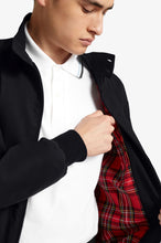 Load image into Gallery viewer, Fred Perry - Made in England Harrington Jacket J7320 in Black