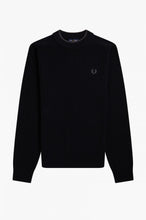 Load image into Gallery viewer, Fred Perry K4542 - Textured Crew Neck Jumper