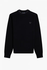 Fred Perry K4542 - Textured Crew Neck Jumper