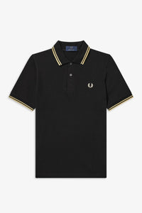 Fred Perry Reissue - M12 Shirt in Black/Champagne