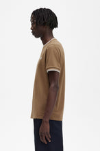 Load image into Gallery viewer, Fred Perry - M1588 Twin Tipped T-shirt in Shaded Stone