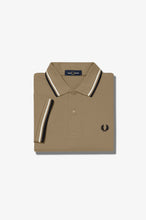 Load image into Gallery viewer, Fred Perry - M3600 in Warm Stone / Snow White / Black