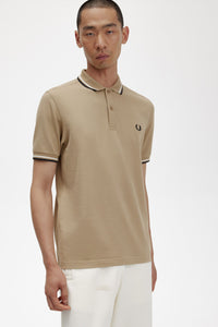 Fred Perry - M3600 in Warm Stone / Snow White / Black