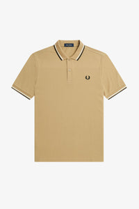 Fred Perry - M3600 in Warm Stone / Snow White / Black