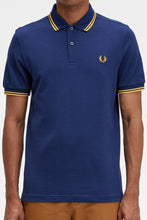 Load image into Gallery viewer, Fred Perry - M3600 in French Navy / Golden Hour