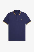 Load image into Gallery viewer, Fred Perry - M3600 in French Navy / Golden Hour