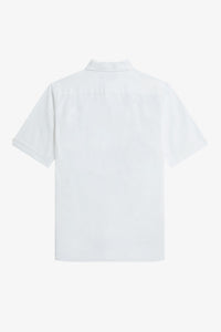 Fred Perry - M5503 Short Sleeve Shirt in White