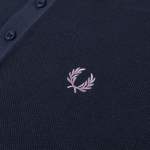 Fred Perry - K9560 - Knitted Polo - Dark Airforce Navy