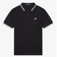 Load image into Gallery viewer, Fred Perry - M3600 in Black / Porc / Porc