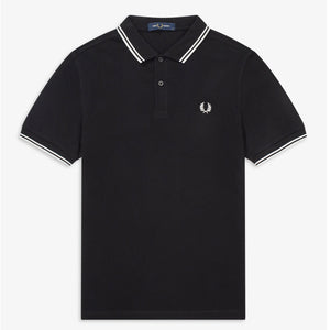 Fred Perry - M3600 in Black / Porc / Porc