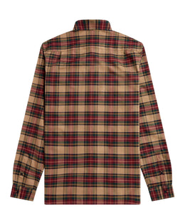 Fred Perry - M4692 Oxford Shirt in Shaded Tartan