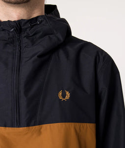 Fred Perry - Quarter Zip Colour Block Overhead Jacket J4560