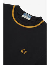 Load image into Gallery viewer, Fred Perry Reissue - M7 T-Shirt Black/Champagne