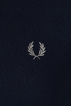 Load image into Gallery viewer, Fred Perry - Textured Front Knitted Polo K5526 in Navy