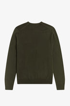 Load image into Gallery viewer, Fred Perry - K9601 Crew Neck Sweater in Uniform Green