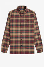 Load image into Gallery viewer, Fred Perry - M4692 Oxford Shirt in Shaded Tartan