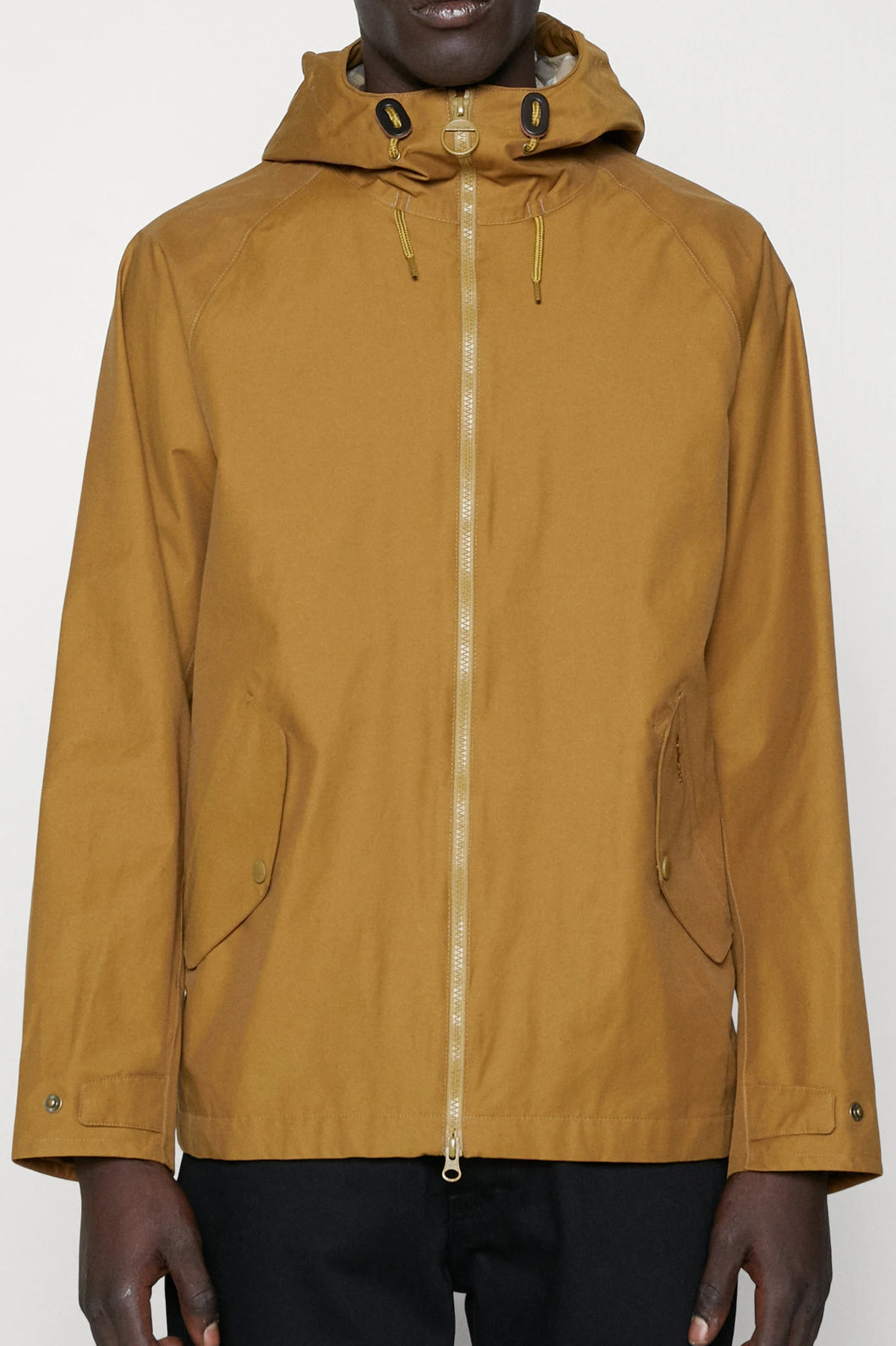 Barbour - Holby Hooded Waterproof Jacket in Russet