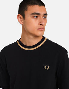 Fred Perry Reissue - M7 T-Shirt Black/Champagne