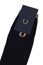 Load image into Gallery viewer, Fred Perry - Tipped Socks in Black / Champagne