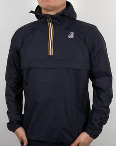 K-Way - Overhead 1/2 Zip Leon Jacket - Navy