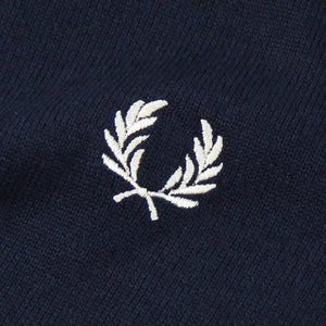 Fred Perry - K9601 Crew Neck Sweater in Navy