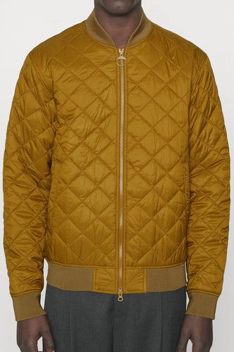 Barbour - Galento Quilt Bomber in Russet