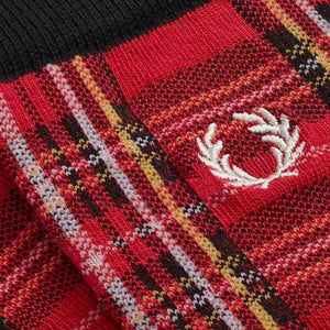 Fred Perry - Socks in Royal Stewart Tartan